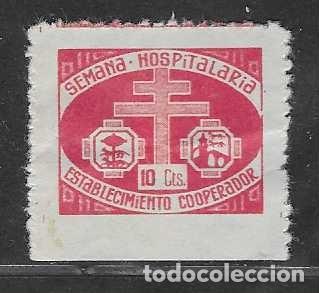 Sellos: BILBAO.-10 CTS.- SEMANA -HOSPITALARIA- VER FOTO