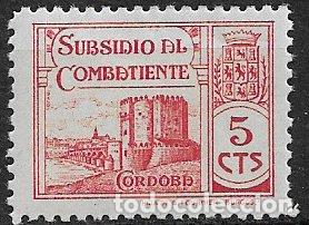Sellos: SELLO LOCAL, Guerra Civil, C&Oacute;RDOBA, FESOFI n&ordm; 32 * *