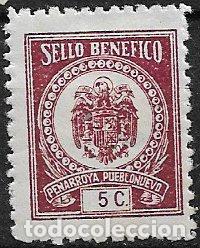 Sellos: SELLO LOCAL, Guerra Civil, C&Oacute;RDOBA, Pe&ntilde;arroya. Pueblonuevo, FESOFI n&ordm; 7 (*)