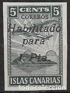 Sellos: SELLO LOCAL, Guerra Civil, CANARIAS, Tenerife, FESOFI n&ordm; 23s * *