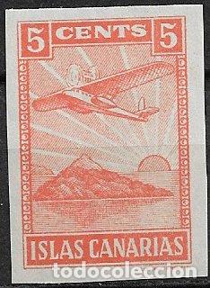 Sellos: SELLO LOCAL, Guerra Civil, CANARIAS, FESOFI n&ordm; 10s * *