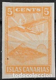 Sellos: SELLO LOCAL, Guerra Civil, CANARIAS, FESOFI n&ordm; 9s * *