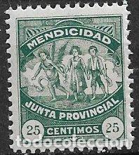 Sellos: SELLO LOCAL, Guerra Civil, CANARIAS, Santa Cruz de Tenerife, FESOFI n&ordm; 45 * *