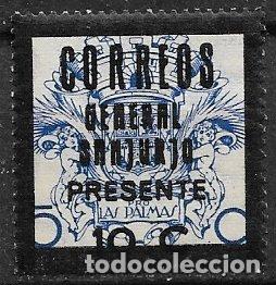 Sellos: SELLO LOCAL, Guerra Civil, CANARIAS, Las Palma, FESOFI n&ordm; 8 * *
