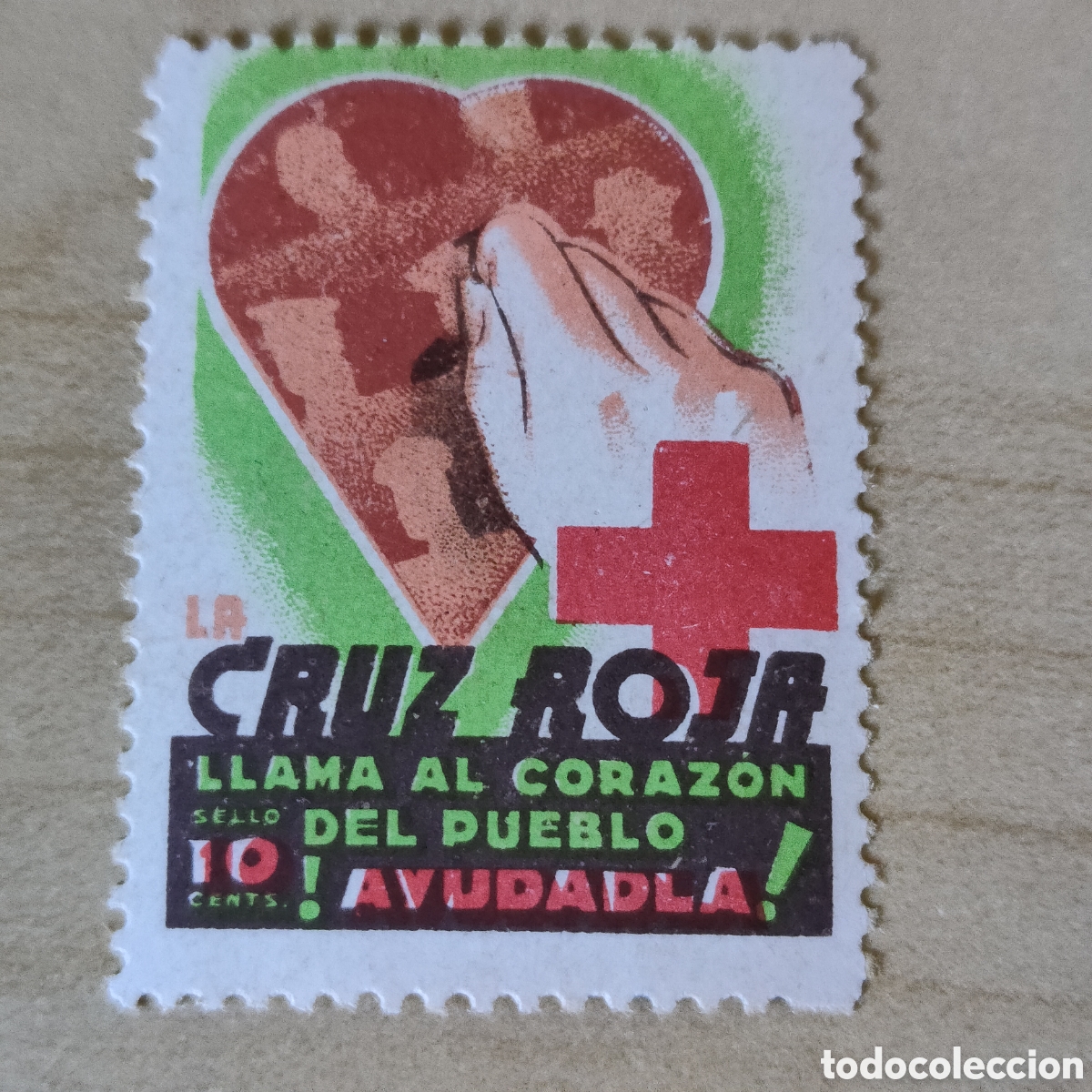 Sellos: a73 Cruz Roja Llama al Coraz&oacute;n del Pueblo Ayudadla
