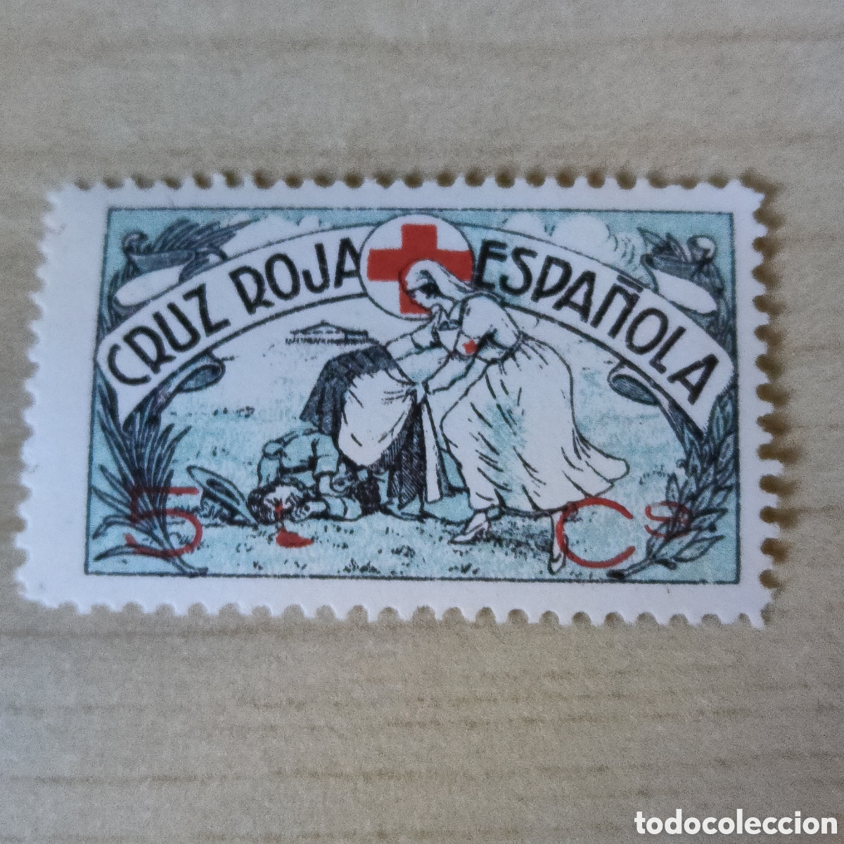 Sellos: a73 Cruz Roja Espa&ntilde;ola 5 cts