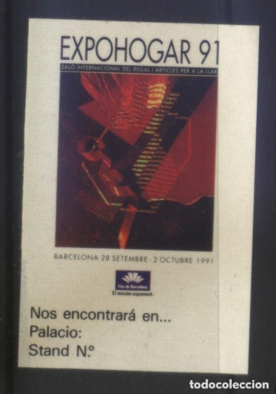 Sellos: S-12116- BARCELONA. EXPOHOGAR 91.
