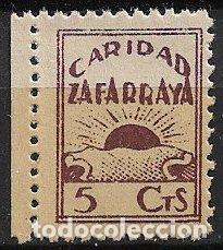 Sellos: SELLO LOCAL, Guerra Civil, GRANADA, Zafarraya, FESOFI n&ordm; 2 * *