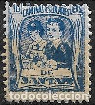 Sellos: SELLO LOCAL, Guerra Civil, GRANADA, Santa F&eacute;, FESOFI n&ordm; 11 * *