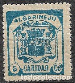 Sellos: SELLOS LOCALES, Guerra Civil, GRANADA, Algarinejo, FESOFI n&ordm; 4 *