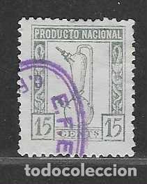 Sellos: VI&Ntilde;ETA, 15 CTS.- PRODUCTO NACIONAL-VER FOTO