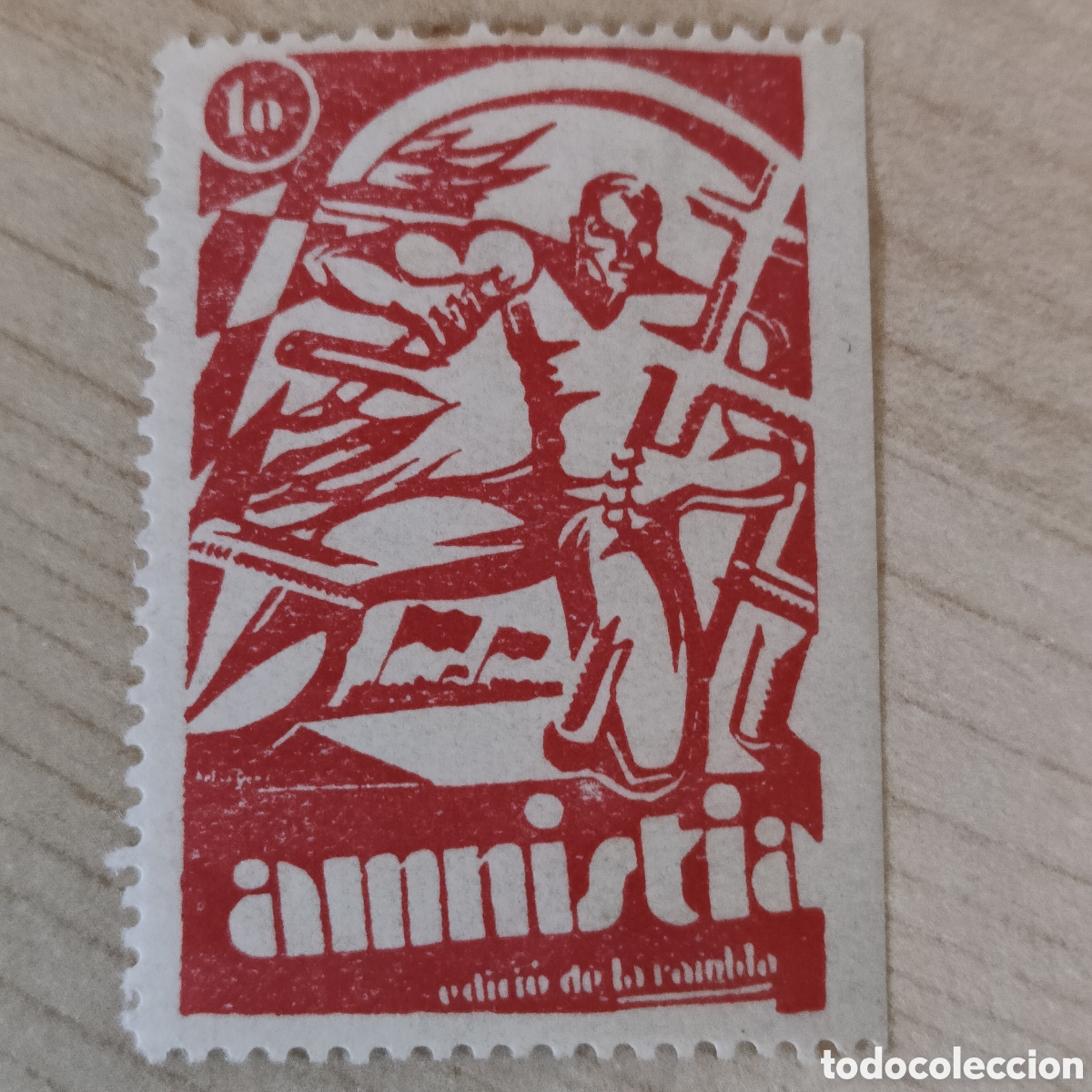 Sellos: y01 Barcelona Socors Roig Amnistia Allepuz 21 Afinet 81
