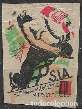 Sellos: GUERRA CIVIL Vi&ntilde;etas Pol&iacute;ticas. GUILLAM&Oacute;N n&ordm; 1615 b * * SIA,
