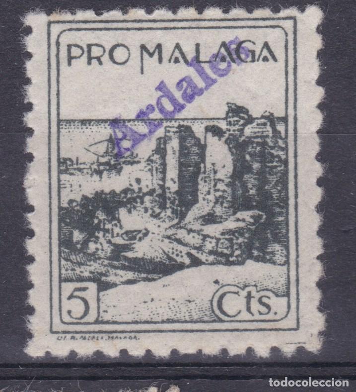 Sellos: SS5 - Guerra Civil Local Pro MALAGA. Sobrecarga Tamp&oacute;n Violeta ARDALES ** Sin Fijasellos.