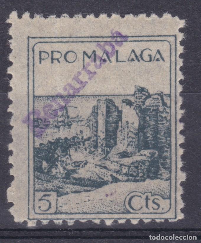 Sellos: SS6 - Guerra Civil Local Pro MALAGA. Sobrecarga Tamp&oacute;n Violeta BENARRABA ** Sin Fijasellos.