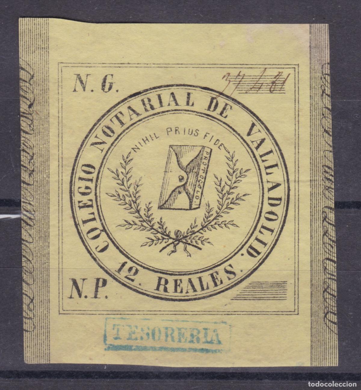 Sellos: FC4-98- FISCALES Colegio Notarial VALLADOLID 12 Reales