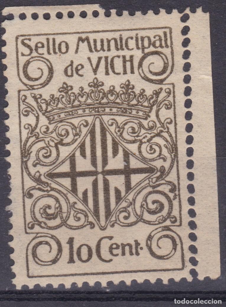 Sellos: SS8- FISCALES LOCALES . Sello Municipal VICH 10 Cts