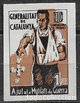 Sellos: GUERRA CIVIL Vi&ntilde;etas Pol&iacute;ticas. GUILLAM&Oacute;N n&ordm; 2146 s (*) Consejo de Sanidad de Guerra