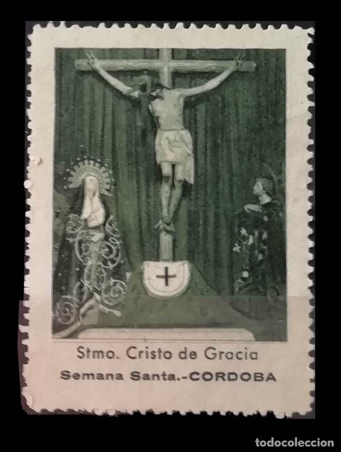 Sellos: CRISTO DE GRACIA SEMANA SANTA CORDOBA, SIN GOMA SIN FIJASELLOS