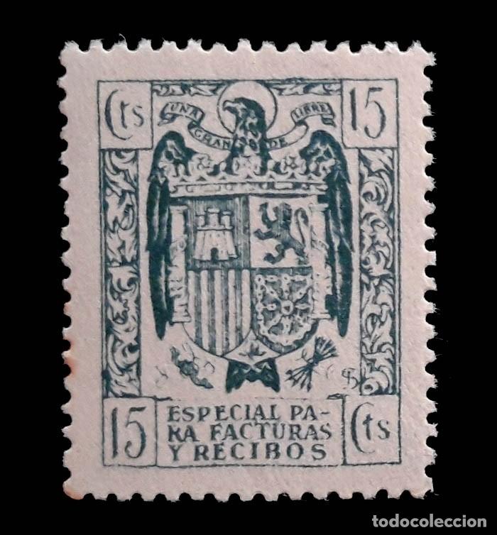 Sellos: ESPECIAL PARA FACTURAS Y RECIBOS 15 CTS, CON GOMA SIN FIJASELLOS