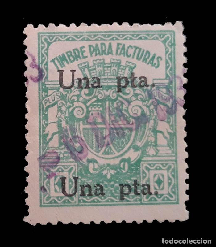 Sellos: TIMBRE PARA FACTURAS UNA PTA
