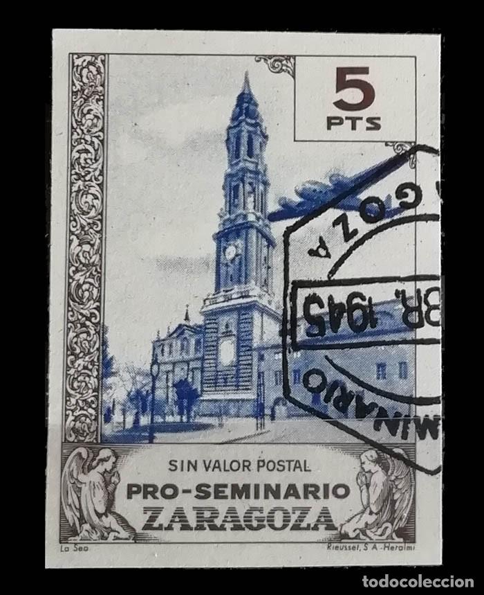 Sellos: PRO-SEMINARIO ZARAGOZA 5 PTS
