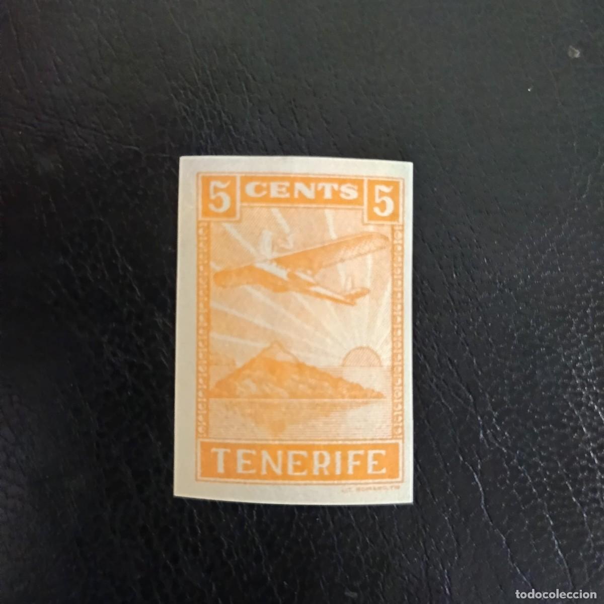Sellos: Santa Cruz de Tenerife, con pie de imprenta, sin fijasellos**