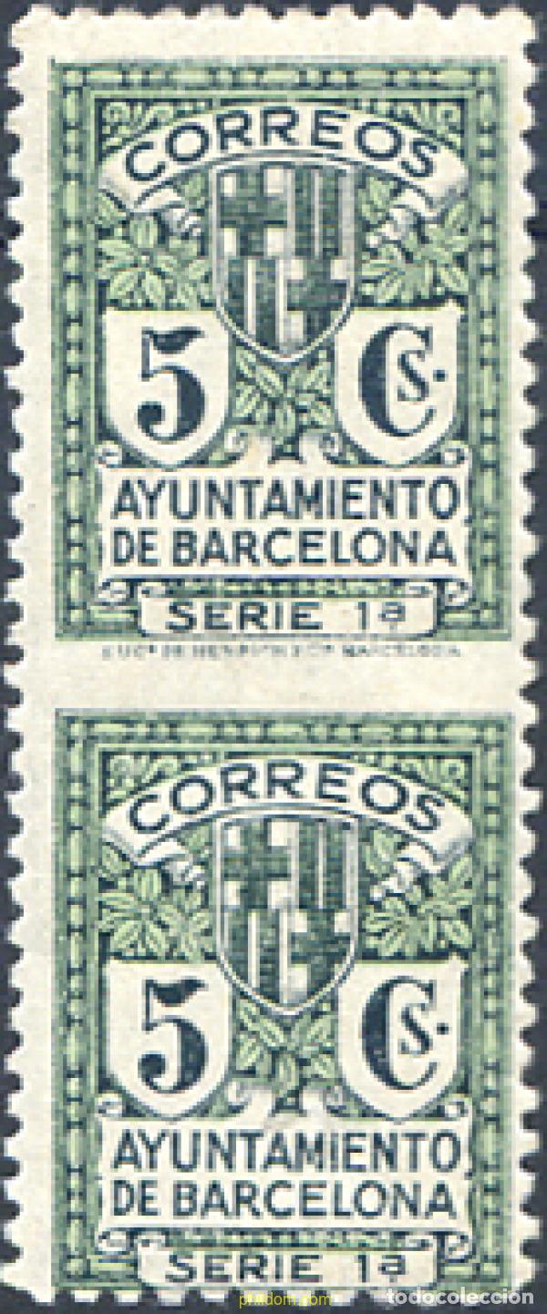 Sellos: 271319 MNH ESPA&Ntilde;A. Barcelona 1932 ESCUDO DE LA CIUDAD DE BARCELONA