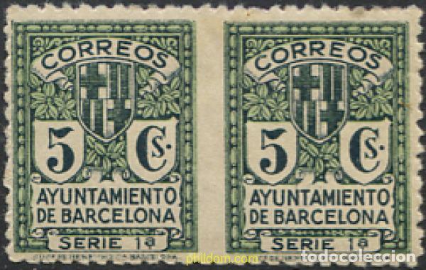 Sellos: 271962 MNH ESPA&Ntilde;A. Barcelona 1932 ESCUDO DE LA CIUDAD DE BARCELONA