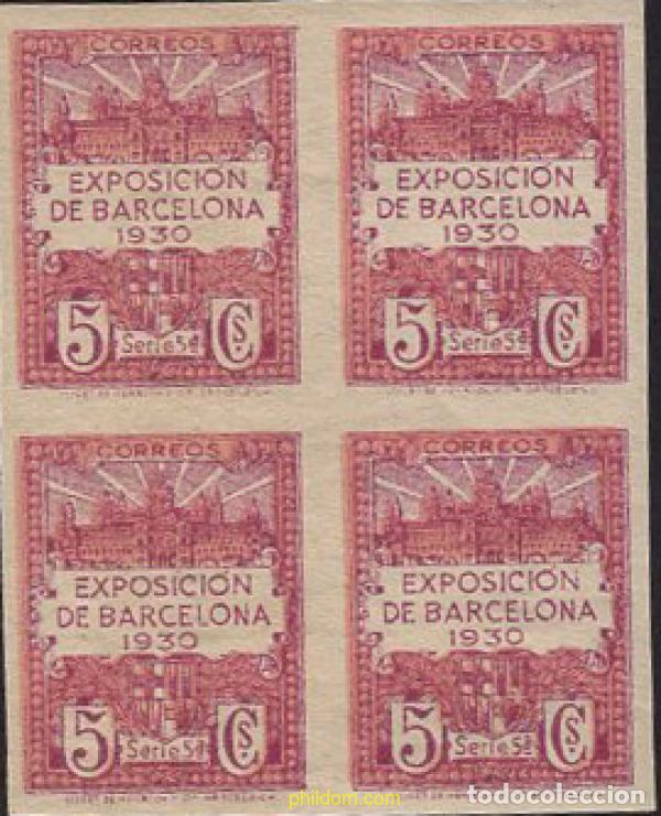 Sellos: 638363 MNH ESPA&Ntilde;A. Barcelona 1929 EXPOSICION INTERNACIONAL DE BARCELONA 1929-1930
