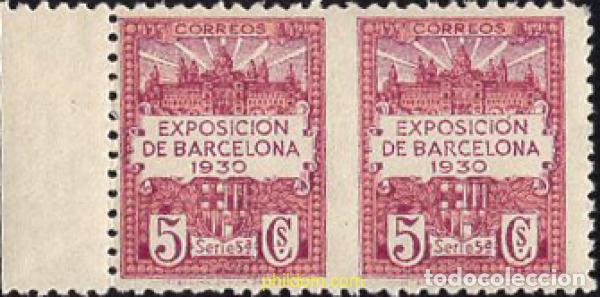 Sellos: 681212 MNH ESPA&Ntilde;A. Barcelona 1929 EXPOSICION INTERNACIONAL DE BARCELONA 1929-1930