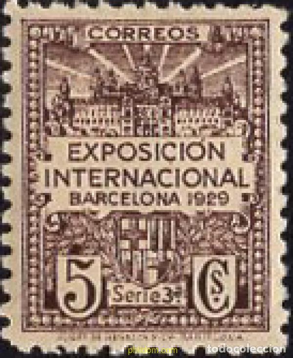 Sellos: 681213 MNH ESPA&Ntilde;A. Barcelona 1929 EXPOSICION INTERNACIONAL DE BARCELONA 1929-1930