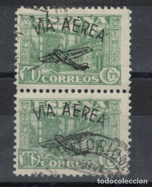 Stamps: PAT80 Sellos Espa&ntilde;a a&ntilde;o 1937 emisiones locales IFNI EDIFIL 1hcc&ordm; v.c. 20 &euro;