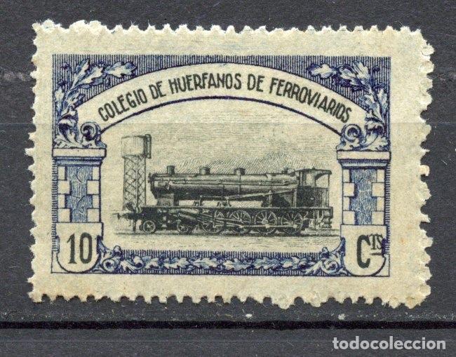 Sellos: ESPA&Ntilde;A. HU&Eacute;RFANOS FERROVIARIOS (RAILWAY CHARITY STAMPS). EDIFIL 2426A