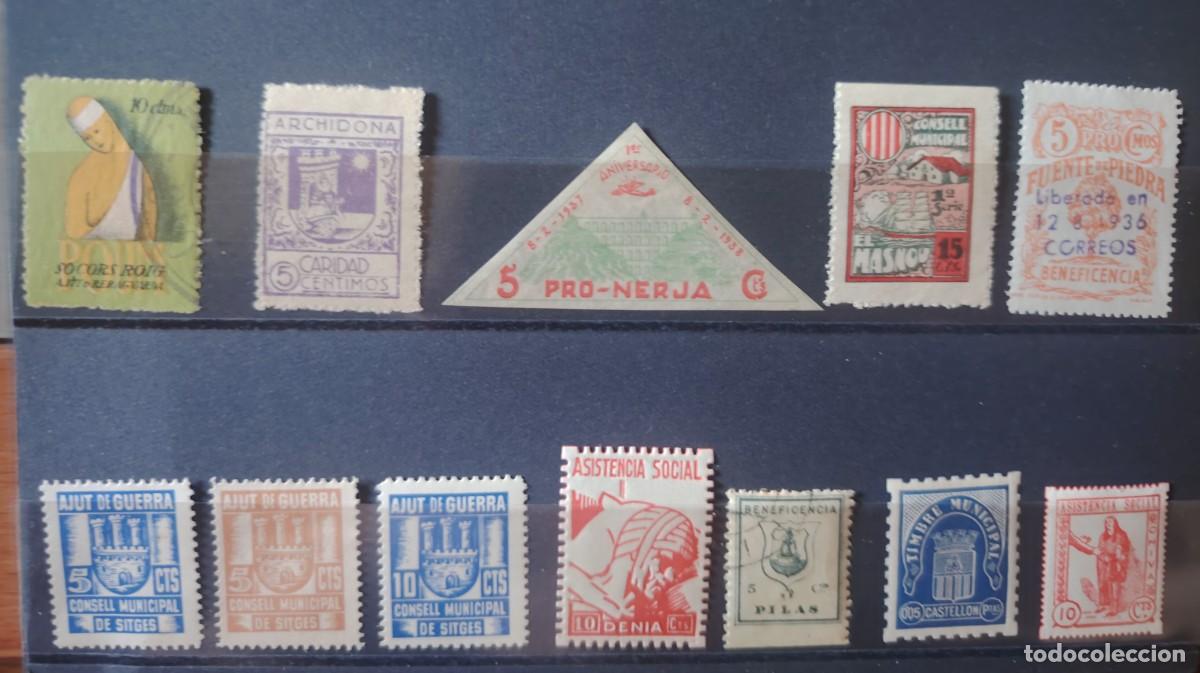 Francobolli: LOCALES GUERRA CIVIL ESPA&Ntilde;OLA 1936/39 RAROS LOTE 4