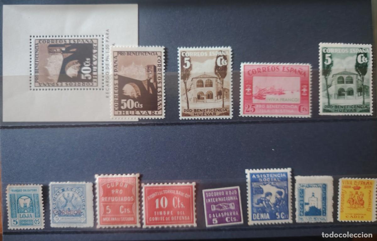 Timbres: LOCALES GUERRA CIVIL ESPA&Ntilde;OLA 1936/39 RAROS LOTE 6