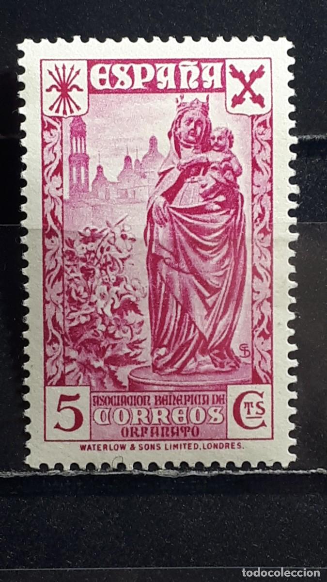 Sellos: ESPA&Ntilde;A. A&Ntilde;O 1938. *. EDIFIL Beneficencia 21