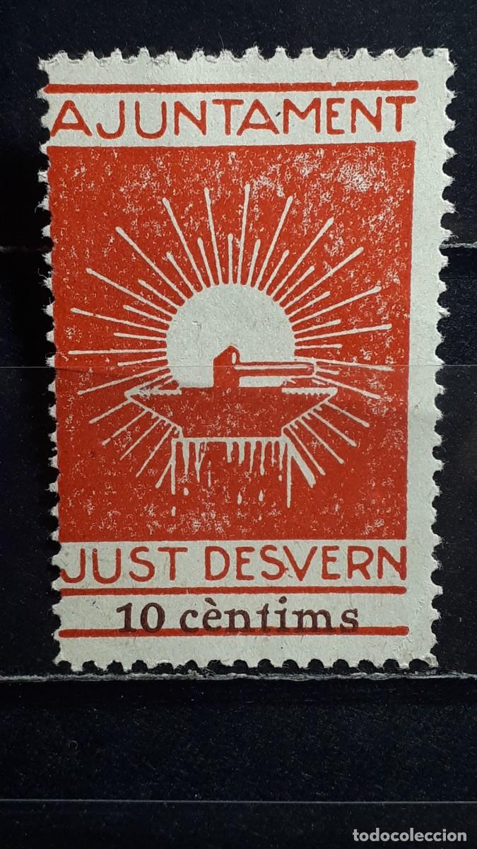 Sellos: ESPA&Ntilde;A. LOCAL. (*). A&Ntilde;O 1936-9. CATALU&Ntilde;A