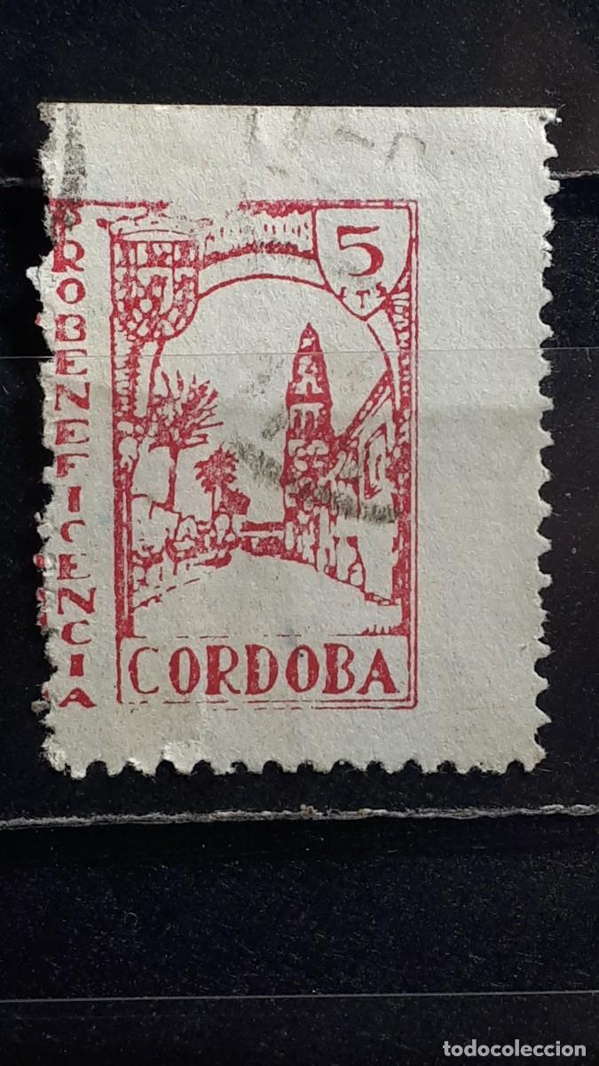 Sellos: ESPA&Ntilde;A. LOCAL. &deg;. A&Ntilde;O 1936-9. C&Oacute;RDOBA