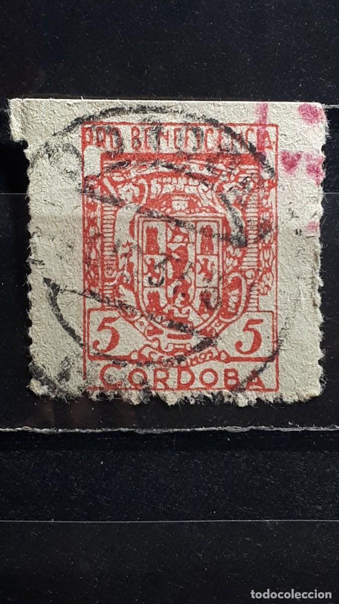 Sellos: ESPA&Ntilde;A. LOCAL. C&Oacute;RDOBA. &deg;. 1940