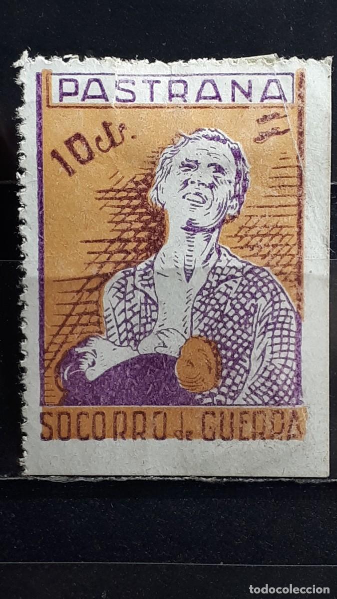 Sellos: ESPA&Ntilde;A. A&Ntilde;O 1936-9. (*)/* LOCAL. PASTRANA