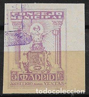 Sellos: Guerra Civil, Sellos locales, MADRID, FESOFI n&ordm; 53 (o)