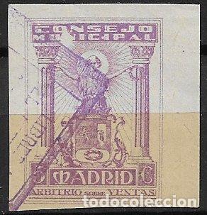 Sellos: Guerra Civil, Sellos locales, MADRID, FESOFI n&ordm; 57 (o)