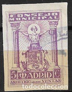 Sellos: Guerra Civil, Sellos locales, MADRID, FESOFI n&ordm; 51 (o)