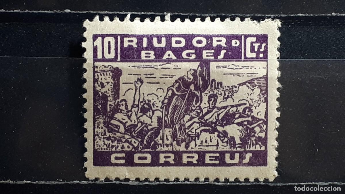 Sellos: ESPA&Ntilde;A. A&Ntilde;O 1936. *. LOCAL. RUIDOR. BARCELONA