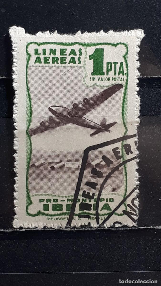 Sellos: ESPA&Ntilde;A. A&Ntilde;O 1945. &deg;. BENEFICENCIA