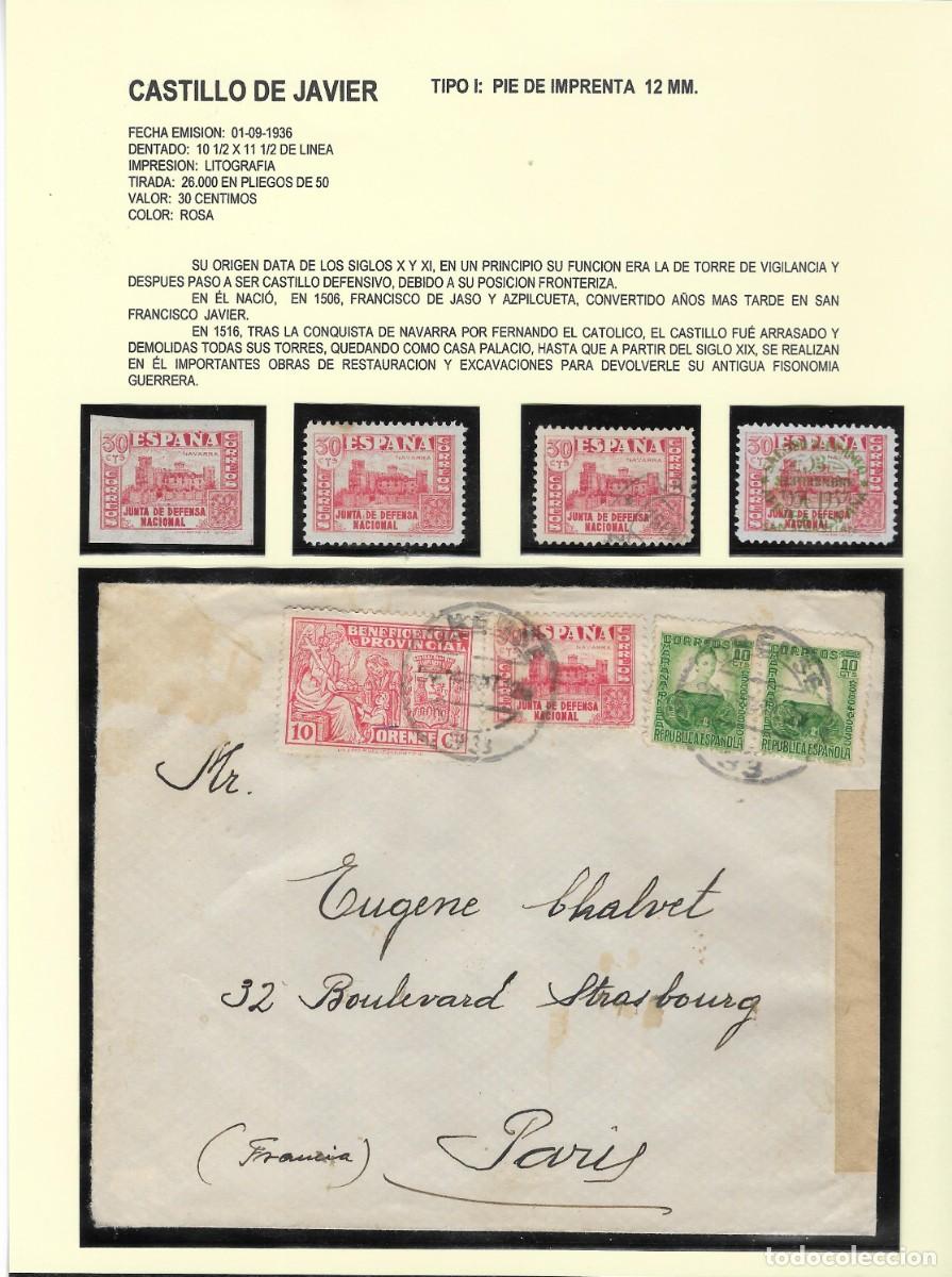 Sellos: Coleccion. Edifil 808. A&ntilde;o 1936. Junta de defensa nacional. Colecci&oacute;n,