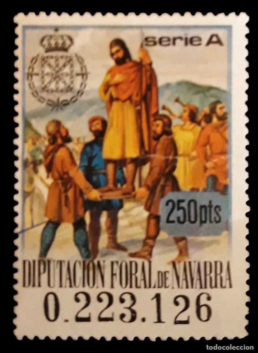 Sellos: ESPALA 1978 SELLO FISCAL - DIPUTACI&Oacute;N FORAL DE NAVARRA. USADO.