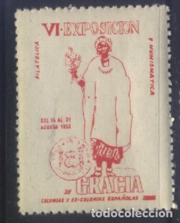 Sellos: S-12130- BARCELONA. VI EXPOSICION FILATELICA DEL PASEO DE GRACIA.
