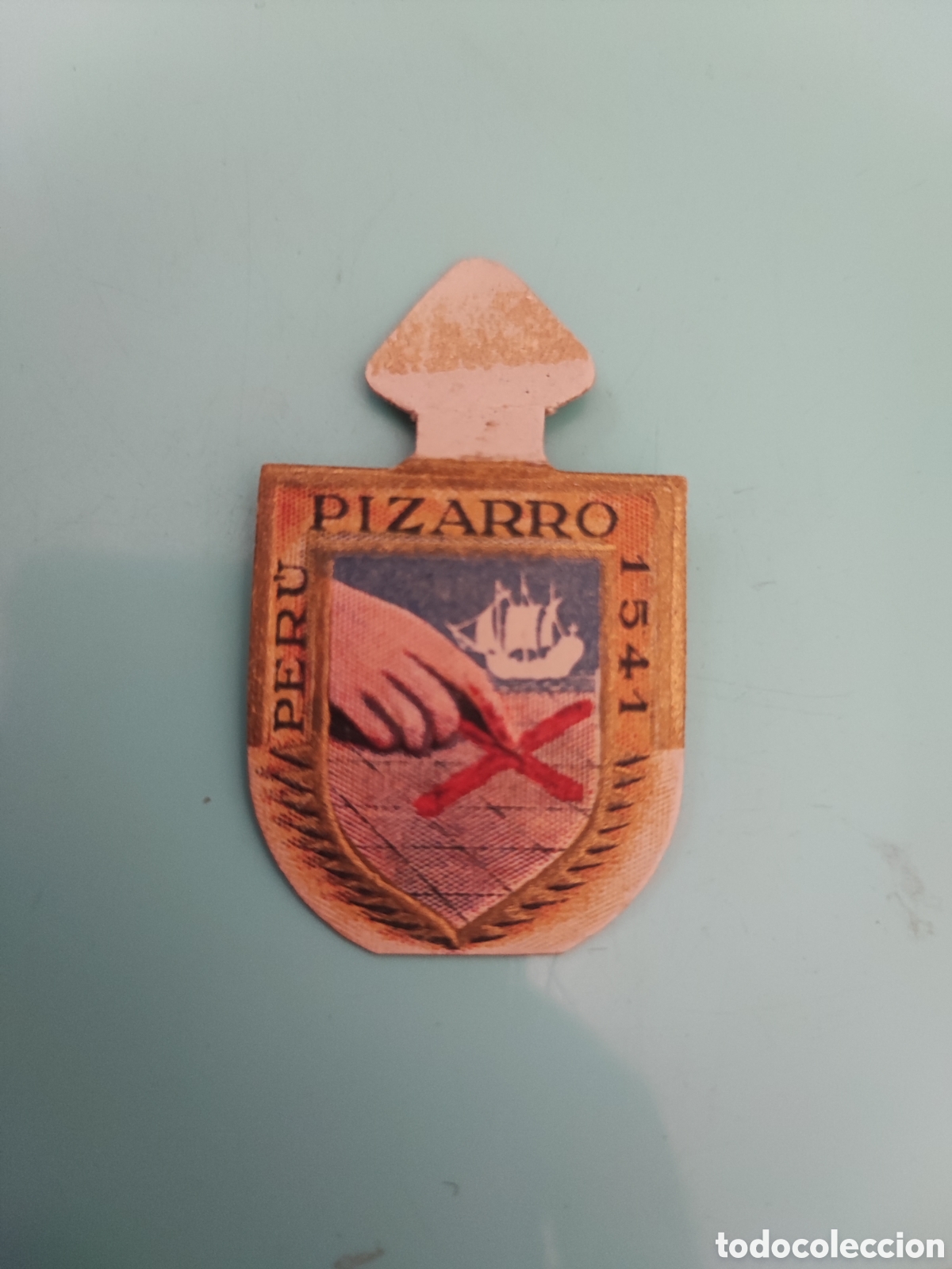 Selos: Emblema auxilio social serie B n⁰ 5. PIZARRO